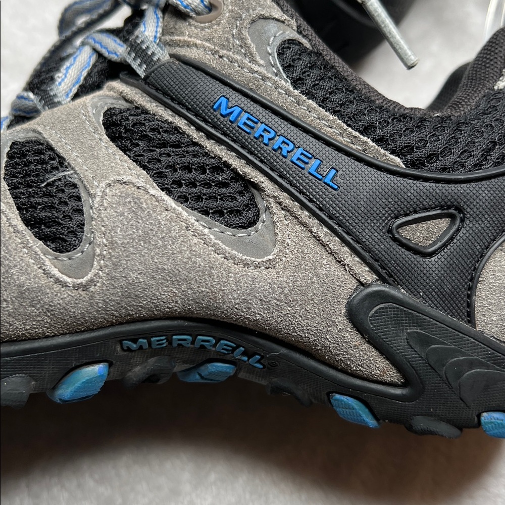 MERRELL 7 Unisex Suede Trail Running Pathfinder Hiking Comfy Shoes - Picture 6 of 11
